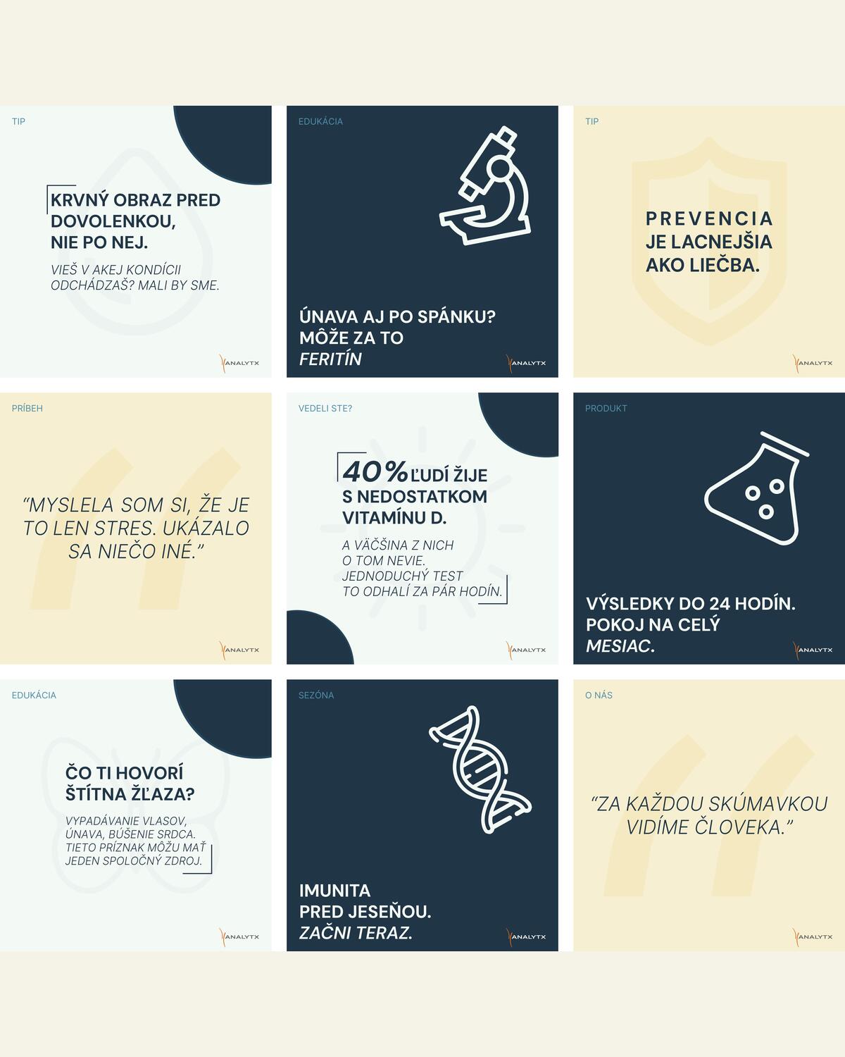 AnalytX social media visual system